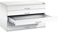 CP 7100 Planschrank verkehrsweiß 5 Schubladen 110,0...