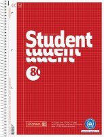 BRUNNEN Collegeblock Student Lineatur 22 kariert DIN A4...