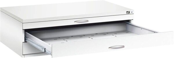 CP 7200 Planschrank verkehrsweiß 3 Schubladen 135,0 x 96,0 x 42,0 cm, 1 St.