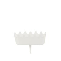 PAPSTAR Halter für Zahlenkerzen weiß