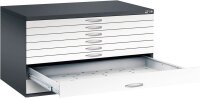 CP 7200 Planschrank schwarzgrau, verkehrsweiß 8...