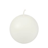PAPSTAR Kugelkerzen weiß, 12 St.