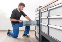 Simplaflex® Systemeinrichter C-Line Schubladenschrank...