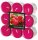 FLAVOUR by GALA Teelichter weinrot Wild Raspberry, 18 St.