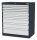 Simplaflex® Systemeinrichter C-Line Schubladenschrank anthrazit 9 Schubladen 90,0 x 57,5 x 102,0 cm, 1 St.