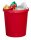 helit Papierkorb 18,0 l rot, 1 St.