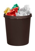 helit Papierkorb 18,0 l braun, 1 St.