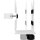 Fellowes PC-Halterung Thin Client Metall weiß