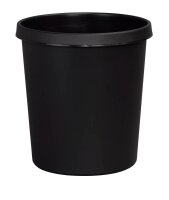 helit Papierkorb 18,0 l schwarz, 1 St.