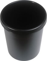 helit Papierkorb 18,0 l schwarz, 1 St.