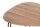 HAKU Möbel Beistelltisch oval MDF-Platte eiche 48,0 x 48,0 x 48,0 cm, 1 St.
