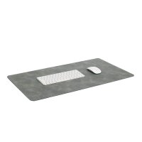 Zeller Schreibtischunterlage grau Kunstleder 70,0 x 40,0...