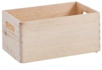 Zeller Aufbewahrungsboxen-Set braun, 1 Set