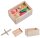 Zeller Aufbewahrungsboxen-Set braun, 1 Set