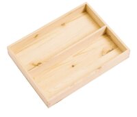 Zeller Aufbewahrungsboxen-Set braun, 1 Set
