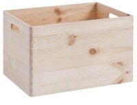 Zeller Aufbewahrungsboxen-Set braun, 1 Set