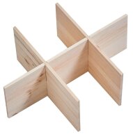 Zeller Aufbewahrungsboxen-Set braun, 1 Set