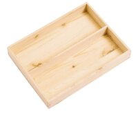 Zeller Aufbewahrungsboxen-Set braun, 1 Set
