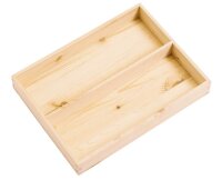 Zeller Aufbewahrungsboxen-Set braun, 1 Set