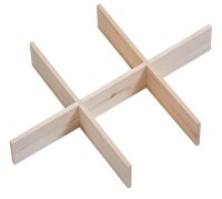 Zeller Aufbewahrungsboxen-Set braun, 1 Set