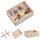 Zeller Aufbewahrungsboxen-Set braun, 1 Set