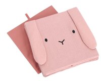 Zeller Hase Aufbewahrungsbox altrosa 28,0 x 28,0 x 28,0 cm, 1 St.