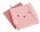 Zeller Hase Aufbewahrungsbox altrosa 28,0 x 28,0 x 28,0 cm, 1 St.