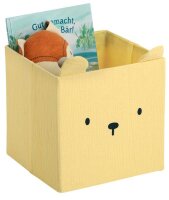 Zeller Bär Aufbewahrungsbox gelb 28,0 x 28,0 x 28,0...