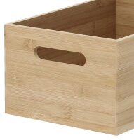 Zeller Aufbewahrungsbox natur 30,0 x 20,0 x 14,0 cm, 1 St.