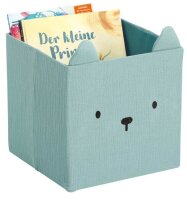 Zeller Bär Aufbewahrungsbox mint 28,0 x 28,0 x 28,0...