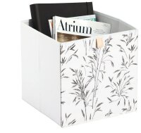 Zeller Grass Aufbewahrungsbox weiß 32,0 x 32,0 x...