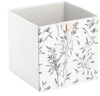 Zeller Grass Aufbewahrungsbox weiß 32,0 x 32,0 x...