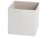 Zeller Grass Aufbewahrungsbox weiß 32,0 x 32,0 x 32,0 cm, 1 St.