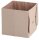 Zeller Hase Aufbewahrungsbox beige 28,0 x 28,0 x 28,0 cm, 1 St.
