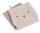 Zeller Hase Aufbewahrungsbox beige 28,0 x 28,0 x 28,0 cm, 1 St.