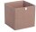 Zeller Aufbewahrungsbox mocca 32,0 x 32,0 x 32,0 cm, 1 St.
