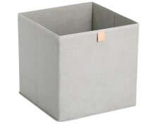 Zeller Aufbewahrungsbox grau 32,0 x 32,0 x 32,0 cm, 1 St.