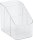 Zeller Schreibtisch-Organizer transparent Kunststoff 3 Fächer 15,0 cm 9,0 cm