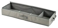 Zeller Geschenkpapier-Organizer grau/weiß 90,0 x...