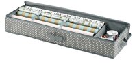 Zeller Geschenkpapier-Organizer grau/weiß 90,0 x 30,0 x 12,0 cm, 1 St.
