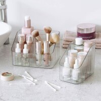 Zeller Schreibtisch-Organizer transparent Kunststoff 5 Fächer 14,8 x 18,0 x 12,0 cm