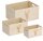 Zeller Hirsch Aufbewahrungsbox natur 35,0 x 25,0 x 18,0 cm, 1 St.
