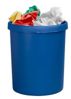 helit "the german" Papierkorb 30,0 l blau, 1 St.