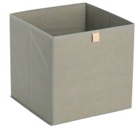 Zeller Aufbewahrungsbox khaki 32,0 x 32,0 x 32,0 cm, 1 St.