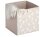 Zeller Pampasgrass Aufbewahrungsbox beige 32,0 x 32,0 x 32,0 cm, 1 St.