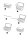 Zeller Geschenkband-Organizer grau/weiß 29,0 x 15,0 x 12,0 cm, 1 St.