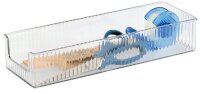 Zeller Schreibtisch-Organizer 3tlg-Set transparent Kunststoff 10,0 x 30,0 x 5,0 cm