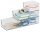 Zeller Schreibtisch-Organizer 3tlg-Set transparent Kunststoff 10,0 x 30,0 x 5,0 cm