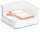 Zeller Schreibtisch-Organizer 3tlg-Set transparent Kunststoff 10,0 x 30,0 x 5,0 cm