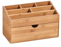 Zeller Schreibtisch-Organizer natur Bambus 6 Fächer...
